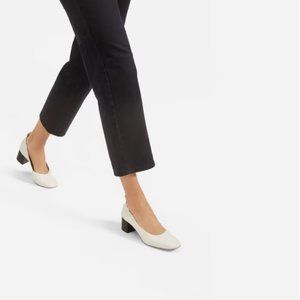 Everlane Italian Leather Day Heel (new, never worn)